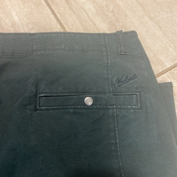 Ladies Green Woolrich Pants - Picture 4 of 9